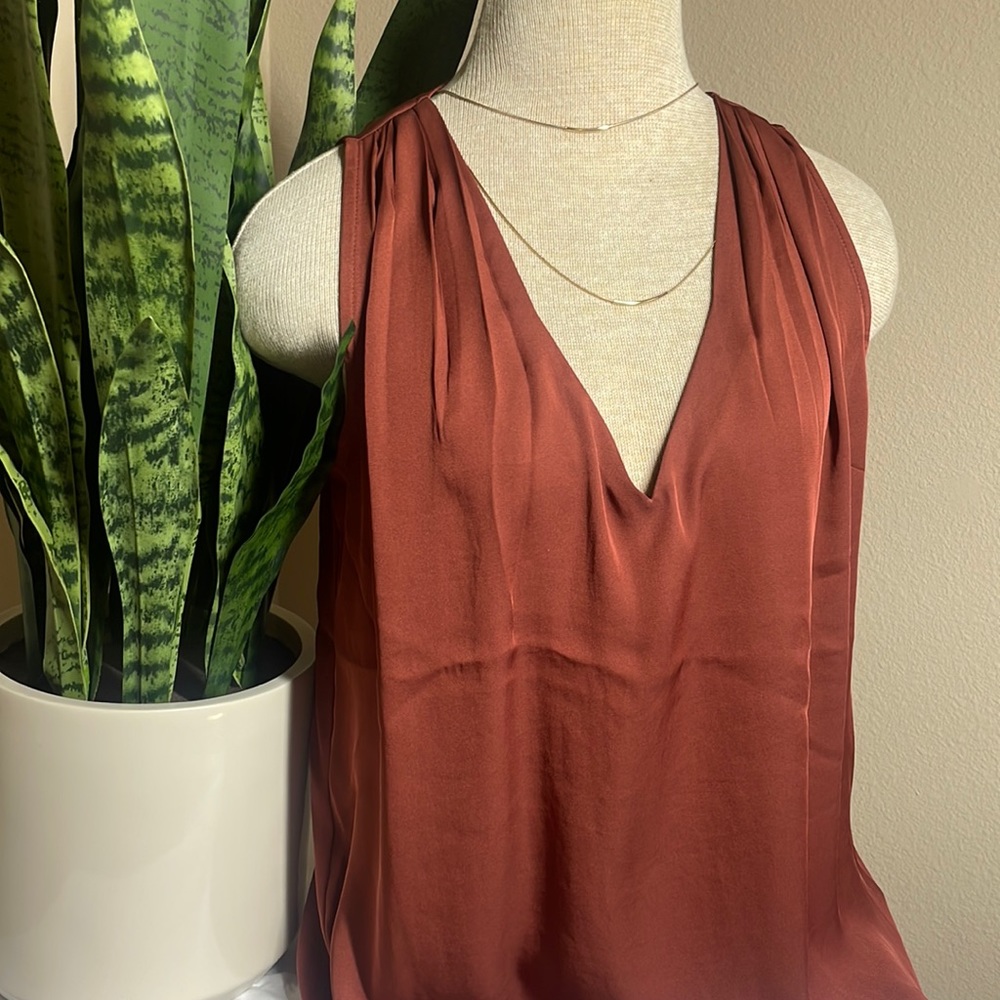 Express silk top XS